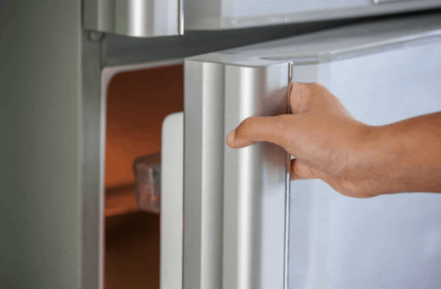 refrigerator door ajar